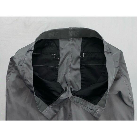 Nike 833194 Flat Front Lightweight Microfiber Golf Pants. Medium Gray, 34X32 EUC - Picture 7 of 9